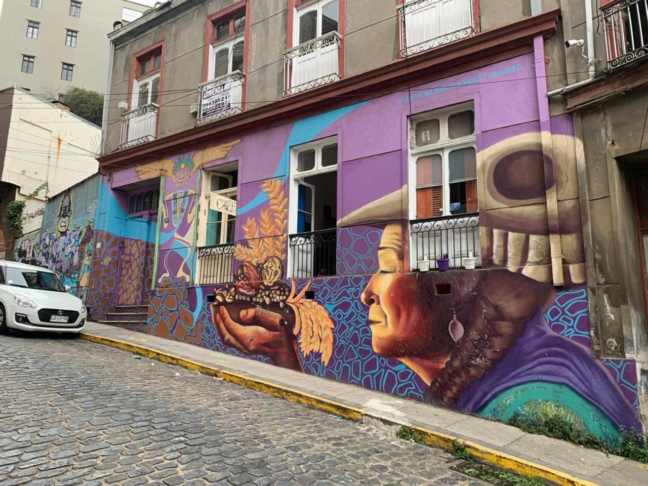 Art Hostel Casa Chaman Valparaíso Eksteriør billede