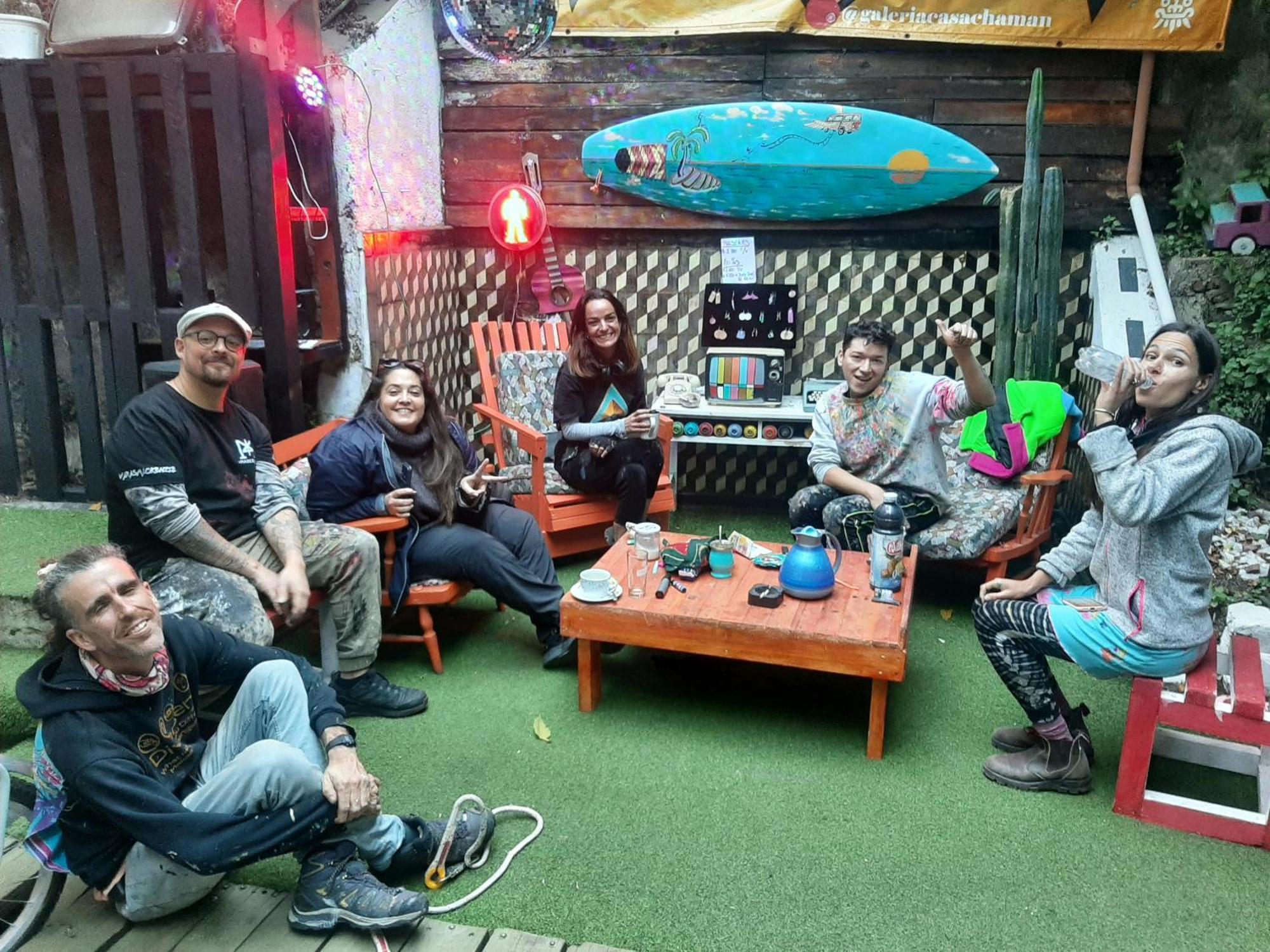Art Hostel Casa Chaman Valparaíso Eksteriør billede